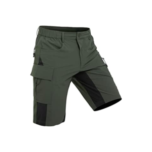 Men's-Hiking-Shorts Lightweight-Quick-Dry-Outdoor-Cargo-Shorts for Hiking, Camping, Trave