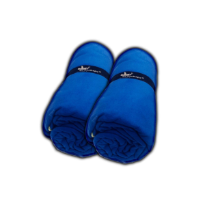Premium Microfiber Gym Towel Set of 2 (Blue)