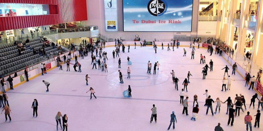 Dubai Mall Ice Rink