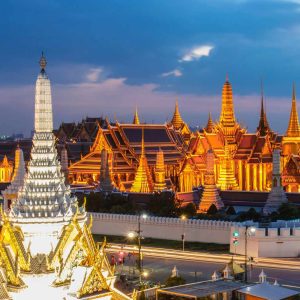 Wat Phra Kaew (Temple of the Emerald Buddha) in Bangkok