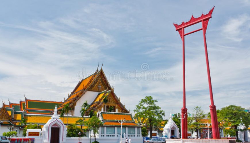 Wat Suthat (Giant Swing) in Bangkok