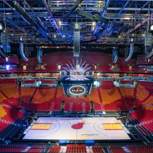 American Airlines Arena Home of the Miami Heatt