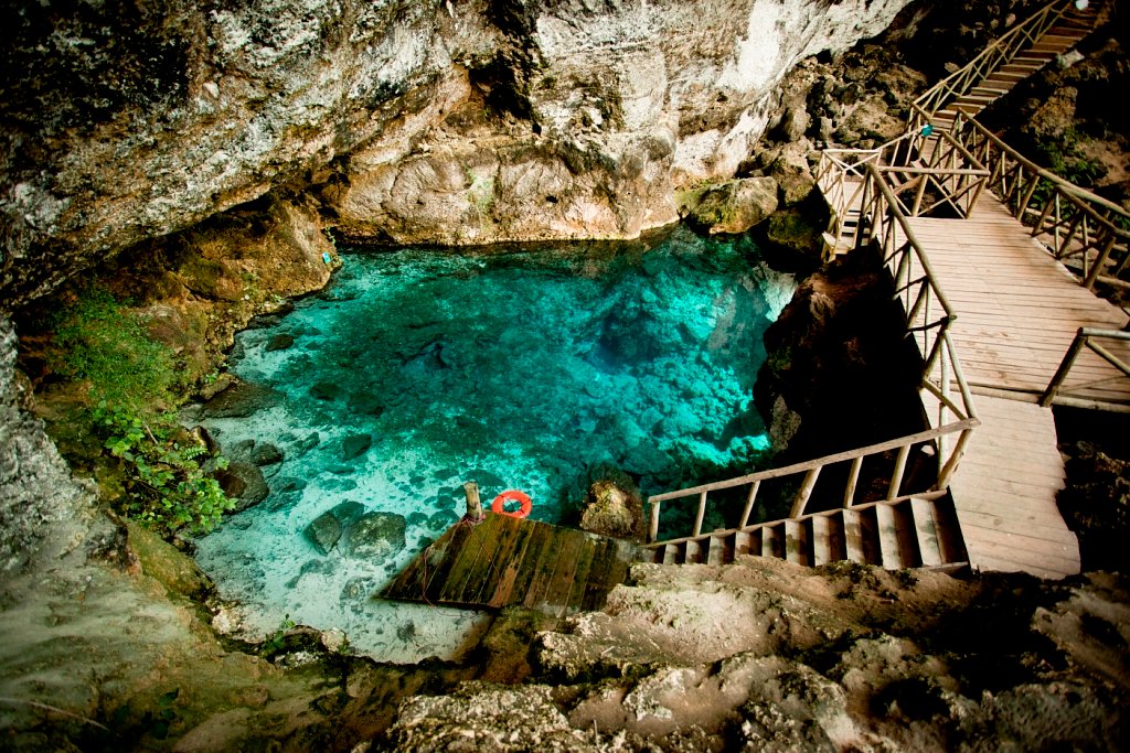 Hoyo Azul in Punta Cana: A Tranquil Oasis of Crystal-Clear Waters || Dominican Republic