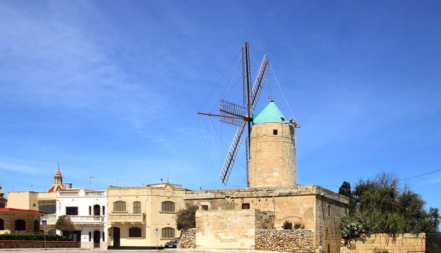 Ta’ Kola Windmill (Gozo)|| Malta